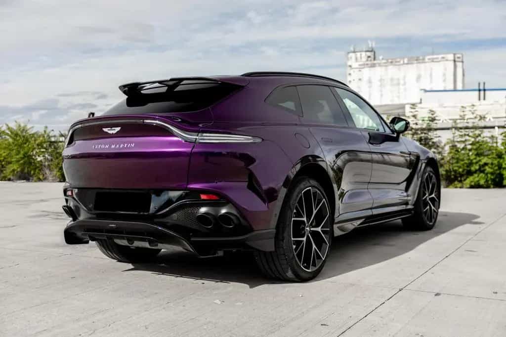 Aston Martin DBX 4.0 V8 DBX707 PURPLE STORM 289K LP Q Leather 06/2025-photo-3