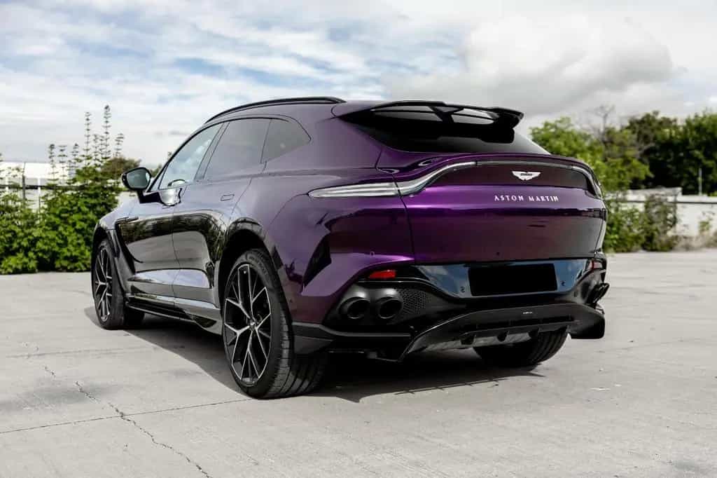 Aston Martin DBX 4.0 V8 DBX707 PURPLE STORM 289K LP Q Leather 06/2025-photo-7