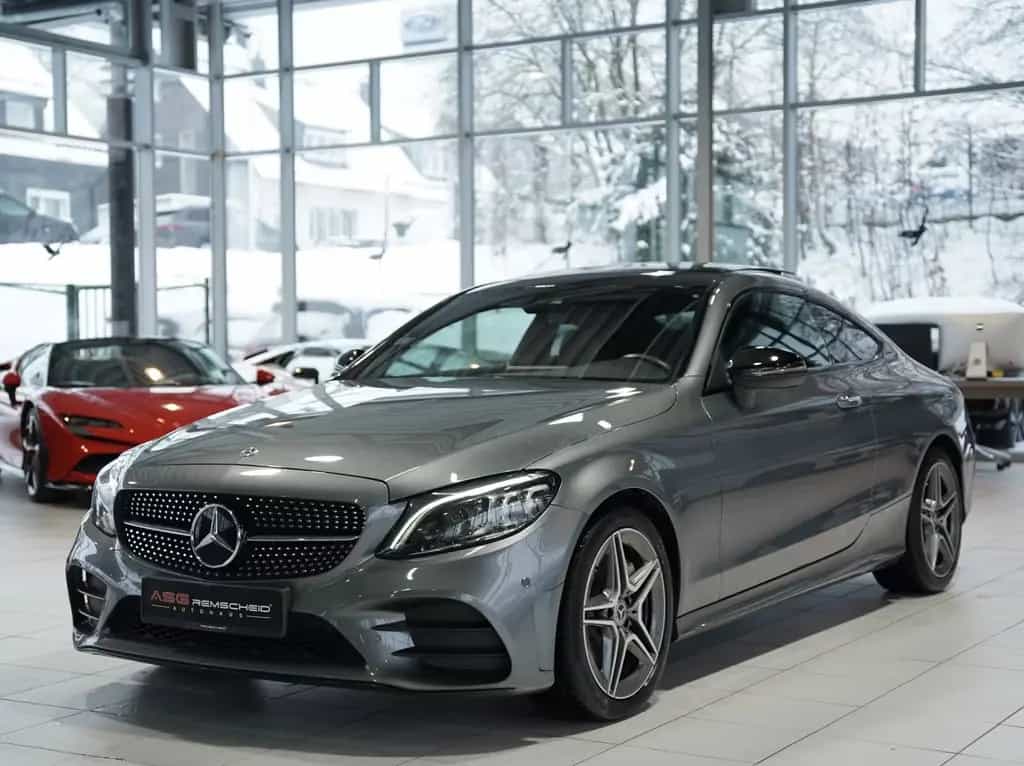 Mercedes-Benz C-Class 300 Coupé AMG Line *Pano *19 *Digital *Night 07/2019-photo-2