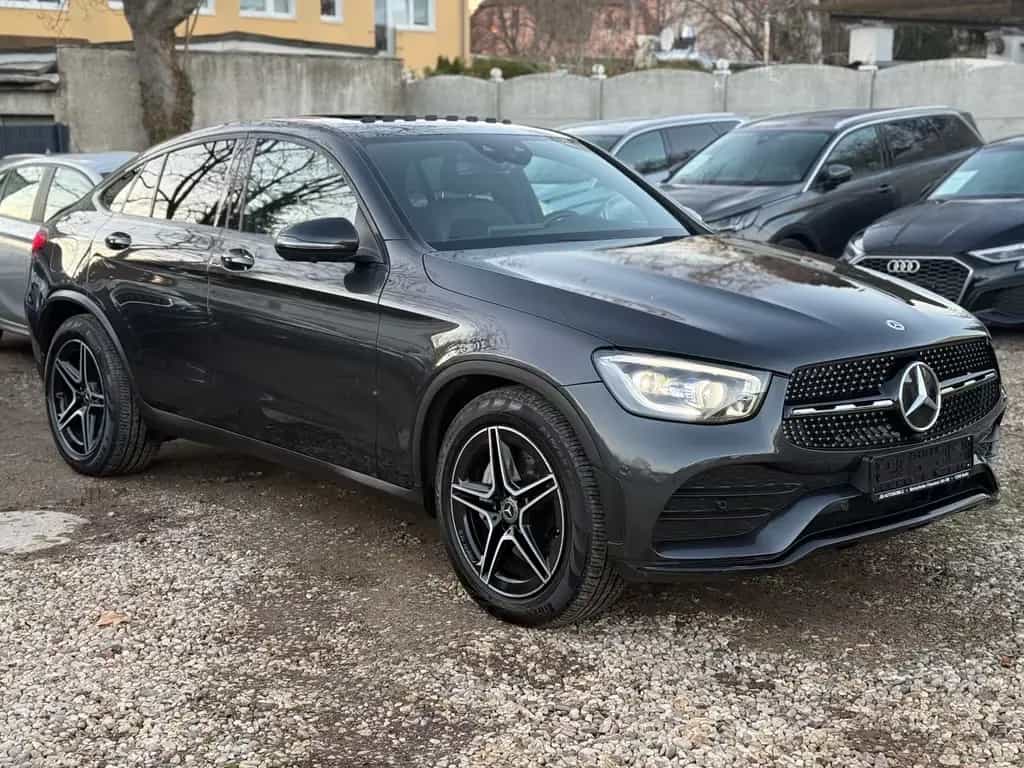 Mercedes-Benz GLC-Class 220d 4-Matic Coupé AMG/Night/360°/S.Dach/AHK 08/2020-photo-0