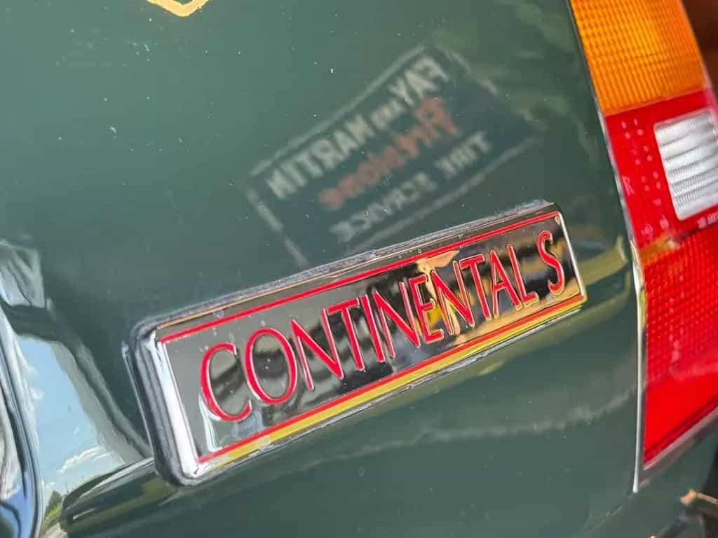 Bentley Continental S 6.8 -ASI- 06/1995-photo-9