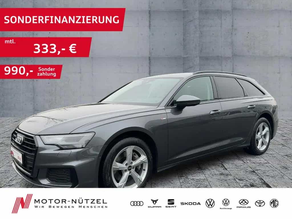 Audi A6 Avant 45 TDI QU SPORT LED+NAVI+RFK+GRA+AHK 11/2021-photo-0