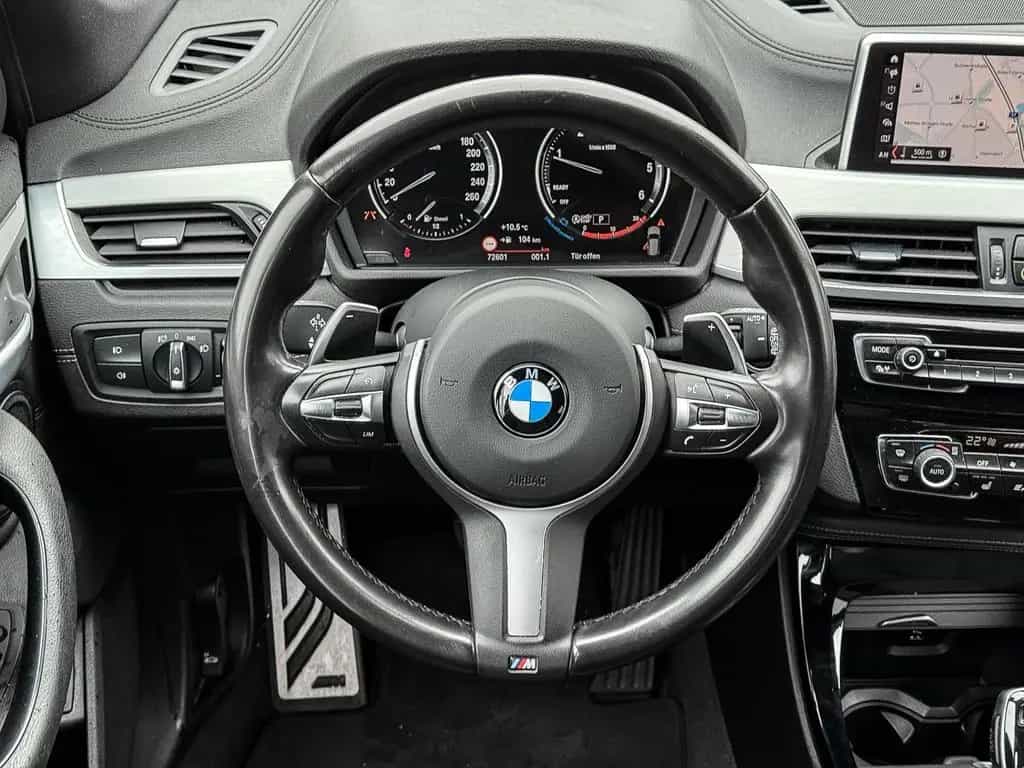 BMW X1 sDrive18d M Sport AHK+RFK+NAVI+LED+PDC+LEDER 06/2021-photo-11