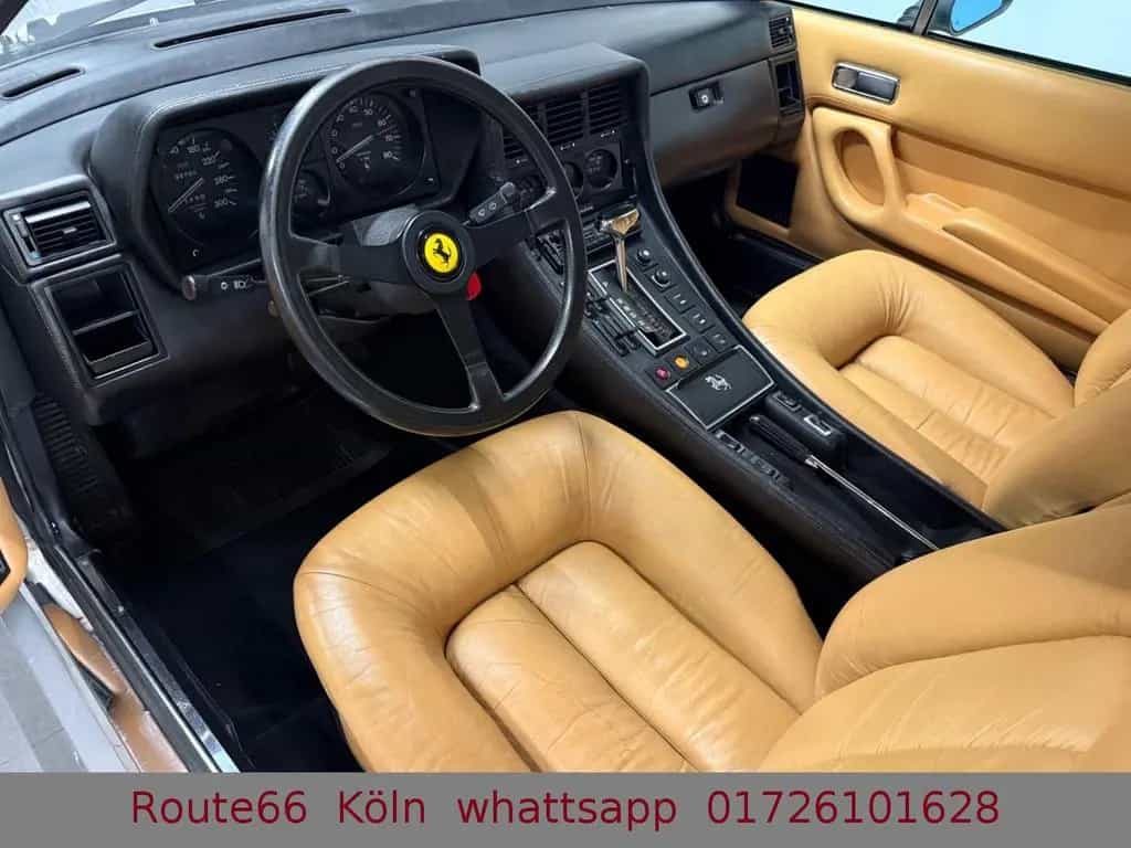 Ferrari 400i Aut. Vollleder Beige, TOP Angebot 10/1984-photo-13