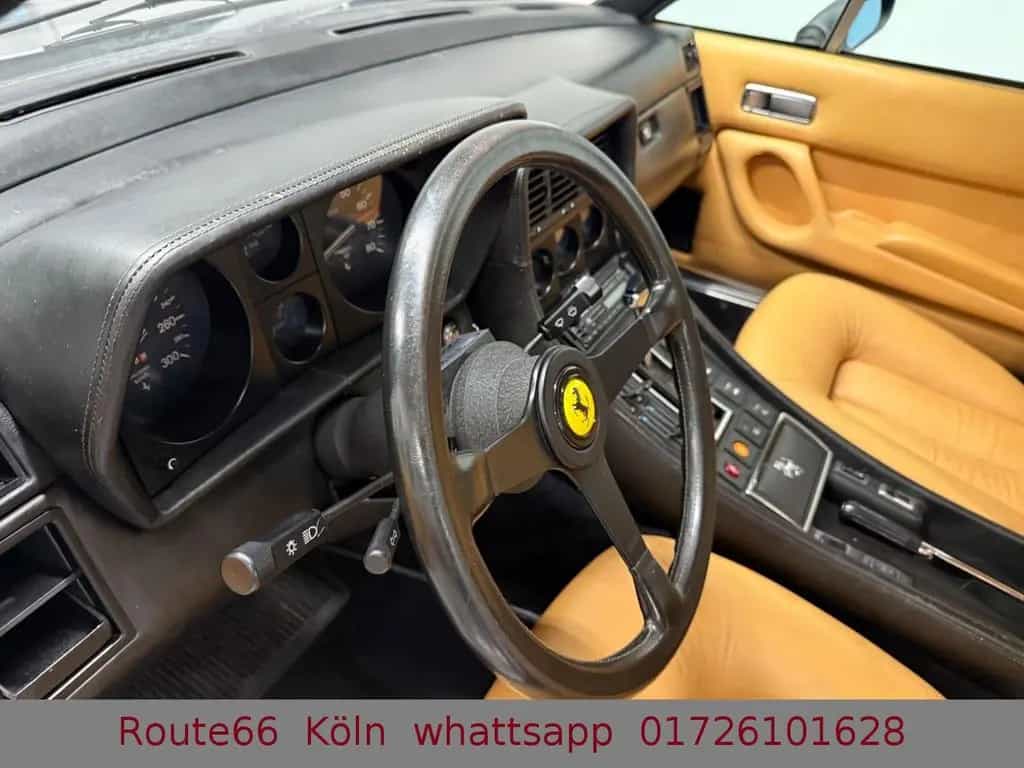 Ferrari 400i Aut. Vollleder Beige, TOP Angebot 10/1984-photo-16