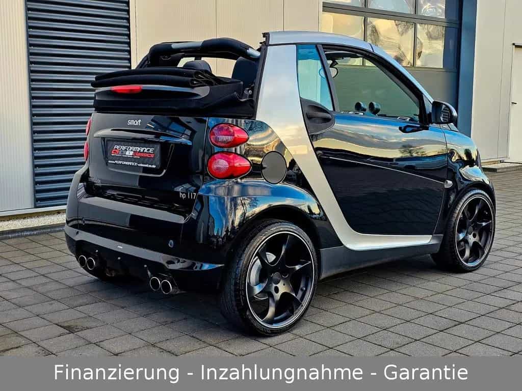 Smart ForTwo Cabrio Lorinser 17 Zoll + Carlsson Auspuf 06/2009-photo-32