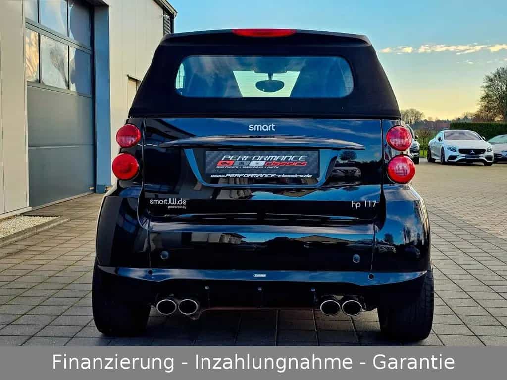 Smart ForTwo Cabrio Lorinser 17 Zoll + Carlsson Auspuf 06/2009-photo-5
