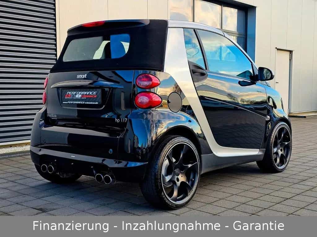Smart ForTwo Cabrio Lorinser 17 Zoll + Carlsson Auspuf 06/2009-photo-7