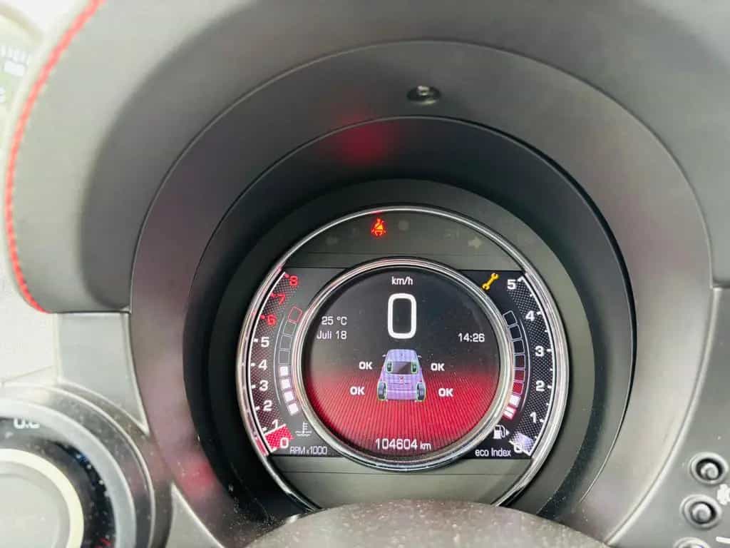 Abarth 595 Turismo-Klimaauto-Xenon-Vollleder-Interscope 10/2015-photo-8