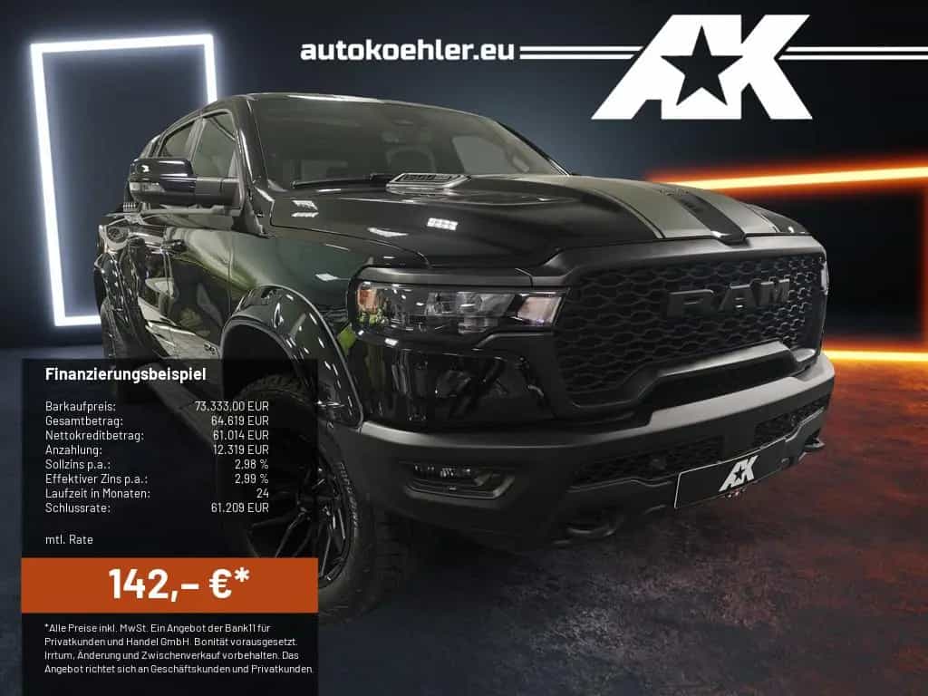 Dodge RAM 1500 REBEL Hunter Edition 1 of 10 Fender Fla 12/2024-photo-0