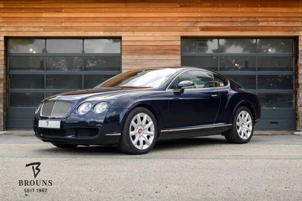 Bentley Continental GT 560PS | Blau/Beige 02/2004-photo-0