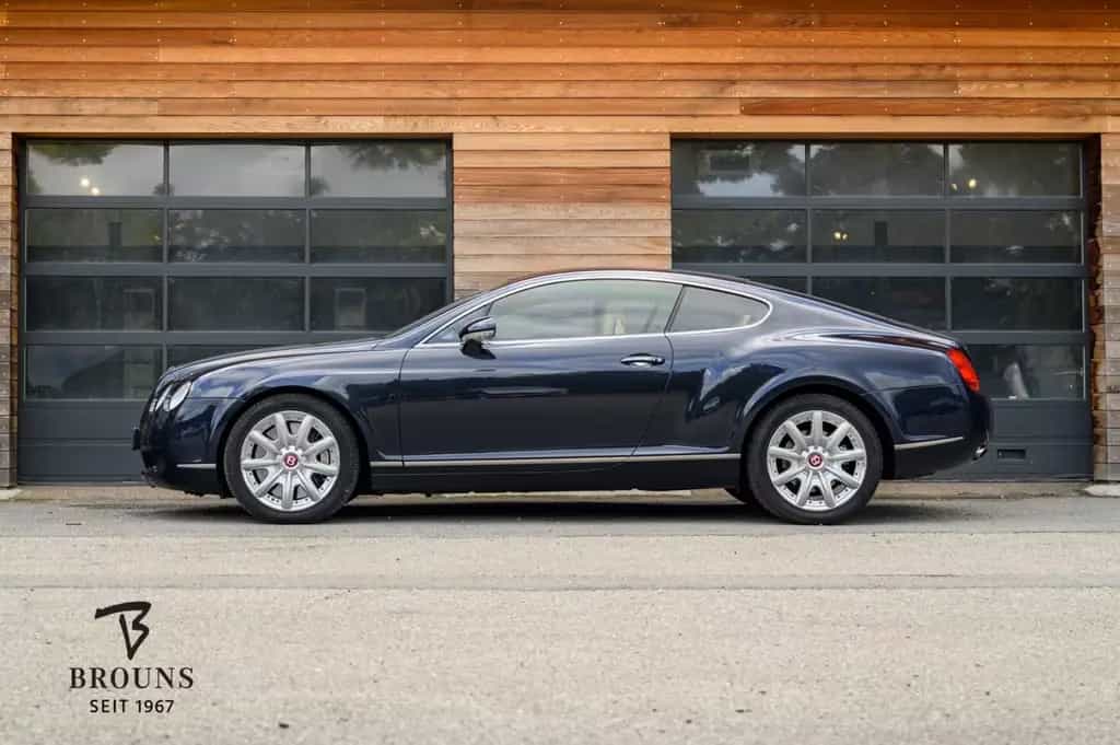 Bentley Continental GT 560PS | Blau/Beige 02/2004-photo-1