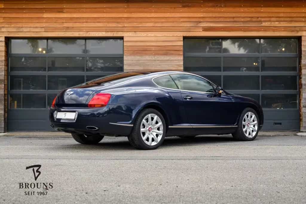 Bentley Continental GT 560PS | Blau/Beige 02/2004-photo-2