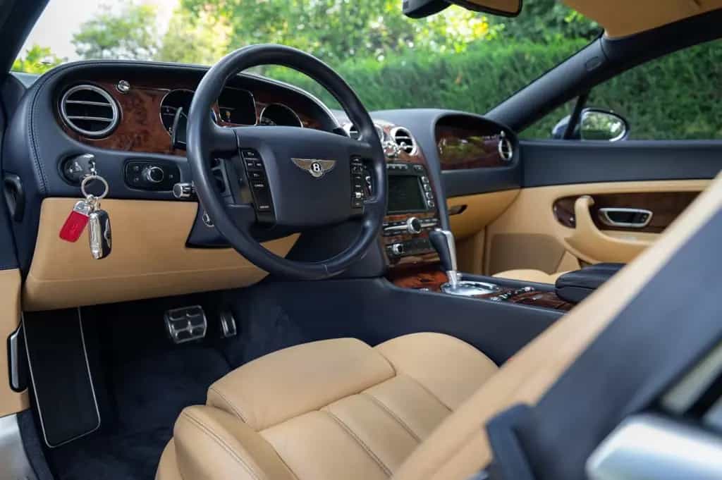Bentley Continental GT 560PS | Blau/Beige 02/2004-photo-3