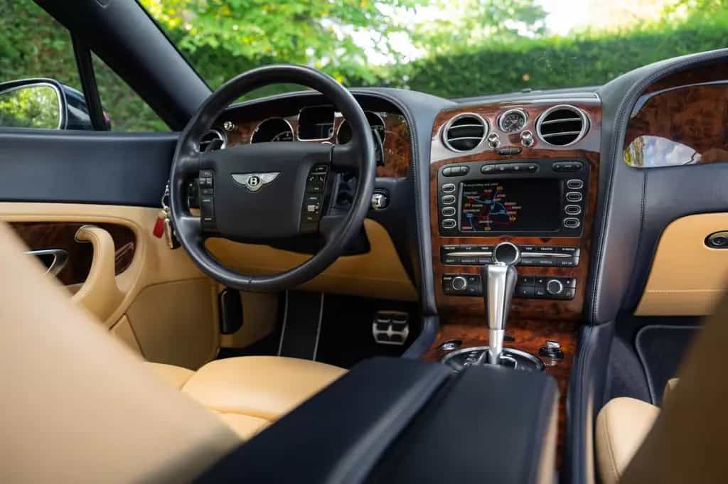 Bentley Continental GT 560PS | Blau/Beige 02/2004-photo-9