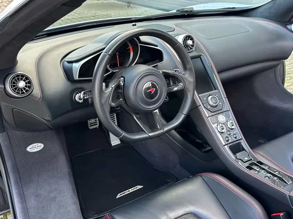 McLaren MP4-12C 3.8 V8 Spider Ice Silver Service McL NEU 05/2013-photo-19