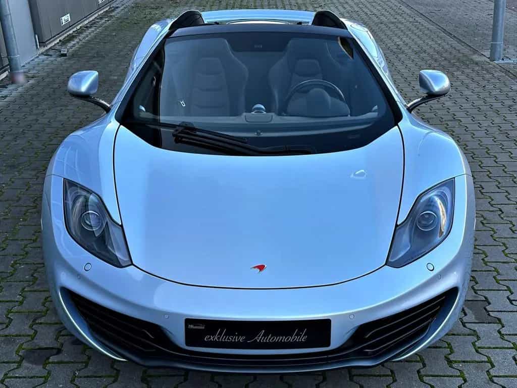 McLaren MP4-12C 3.8 V8 Spider Ice Silver Service McL NEU 05/2013-photo-28