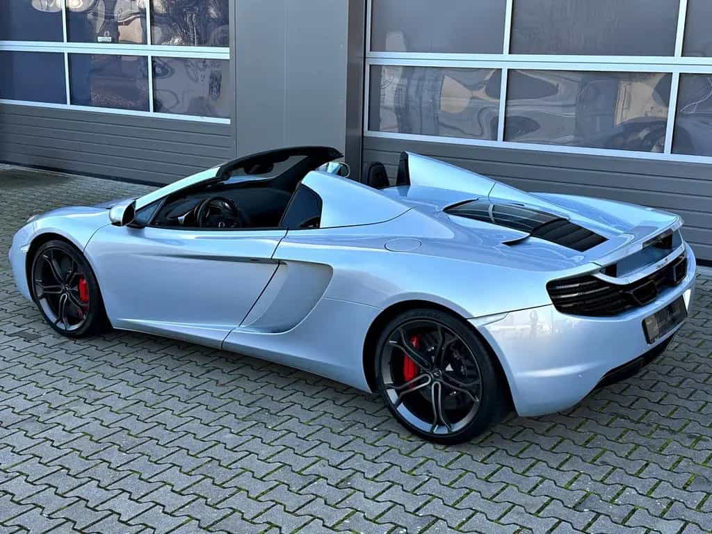 McLaren MP4-12C 3.8 V8 Spider Ice Silver Service McL NEU 05/2013-photo-33