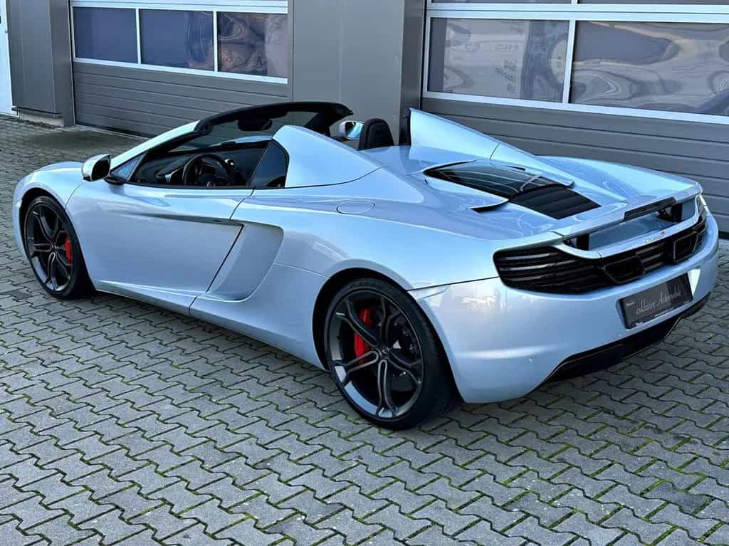 McLaren MP4-12C 3.8 V8 Spider Ice Silver Service McL NEU 05/2013-photo-34