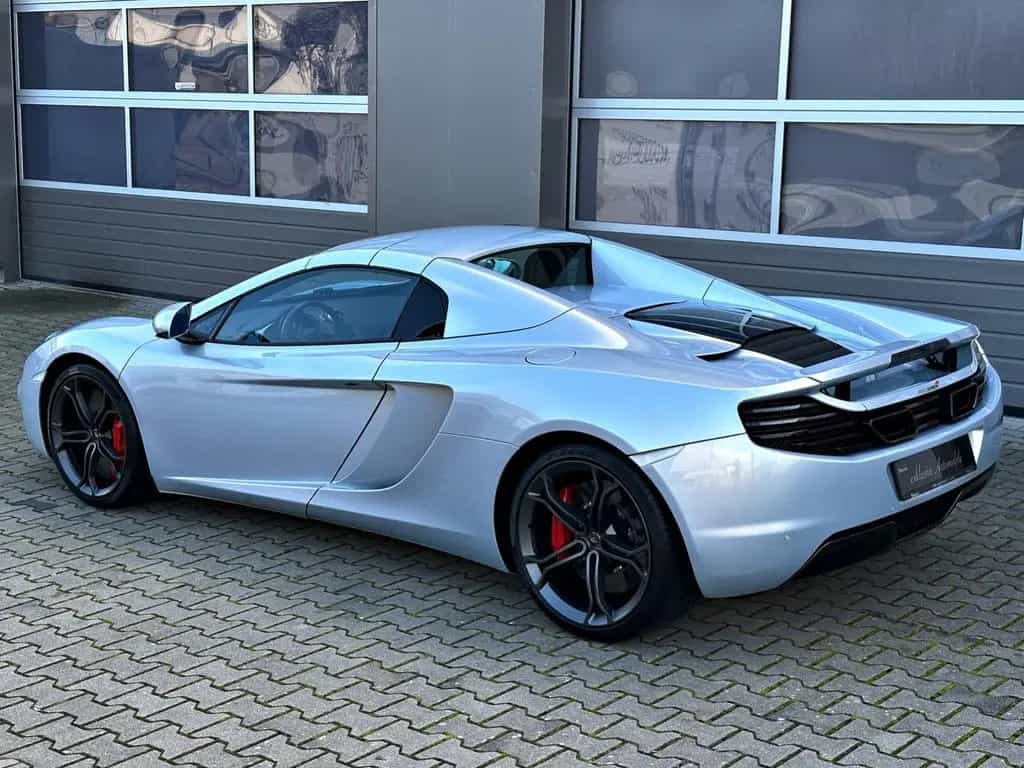 McLaren MP4-12C 3.8 V8 Spider Ice Silver Service McL NEU 05/2013-photo-42