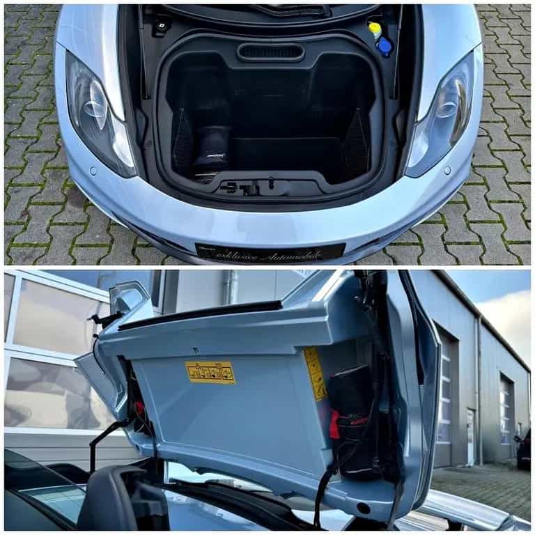 McLaren MP4-12C 3.8 V8 Spider Ice Silver Service McL NEU 05/2013-photo-45