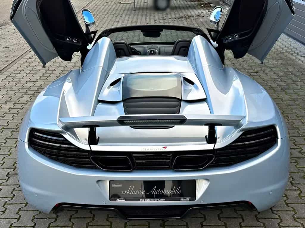 McLaren MP4-12C 3.8 V8 Spider Ice Silver Service McL NEU 05/2013-photo-7