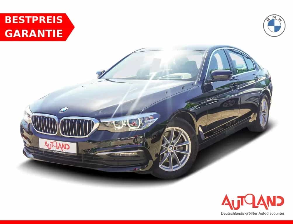 BMW 520 d LED Navi Sitzheizung Head-Up Kamera 01/2019-photo-0