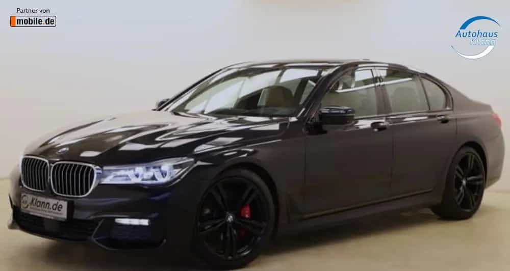 BMW 7 Series d 265PS xDrive M-Paket HUD H&K Softclose 11/2015-photo-2