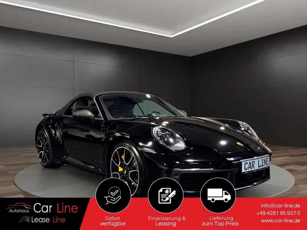 Porsche 992 Turbo S Cabrio 3.8*Approved*Aero*PDLS*Carbon 11/2022-photo-0