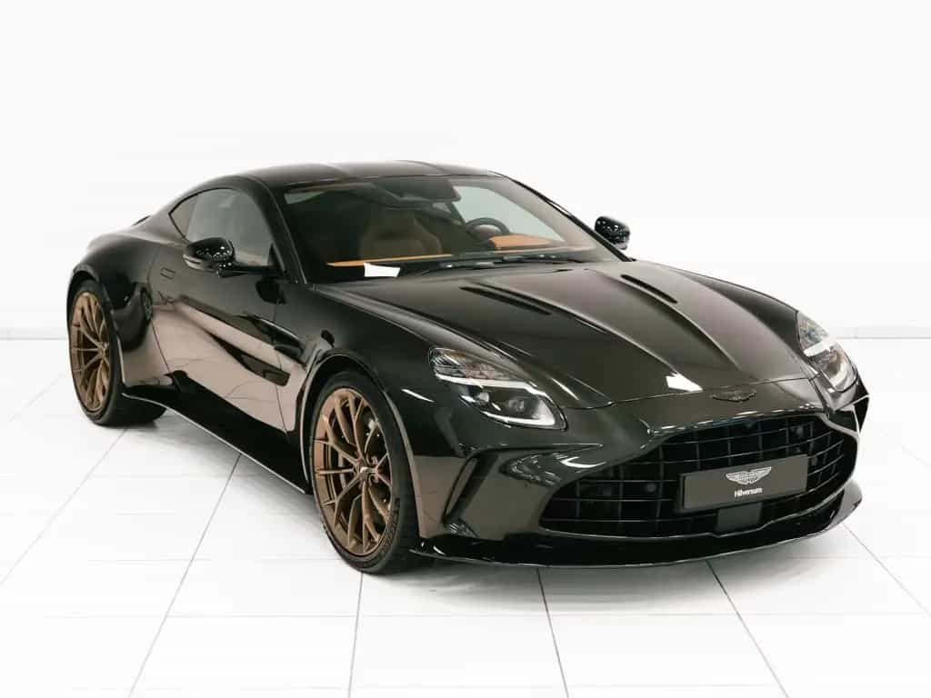 Aston Martin V8 Vantage Vantage Coupe | Minotaur Green / Oxford Tan | 01/2025-photo-7