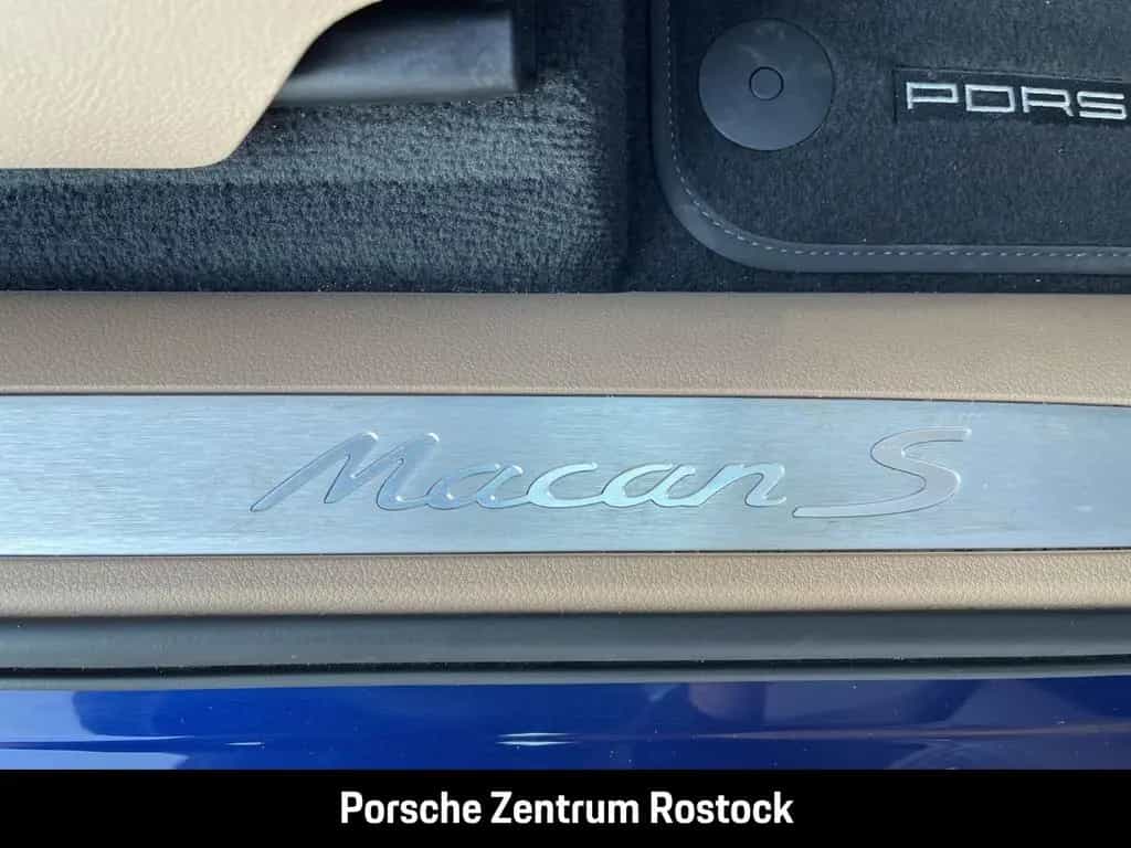 Porsche Macan S Surround-View Luftfederung Leder-Beige 12/2023-photo-16