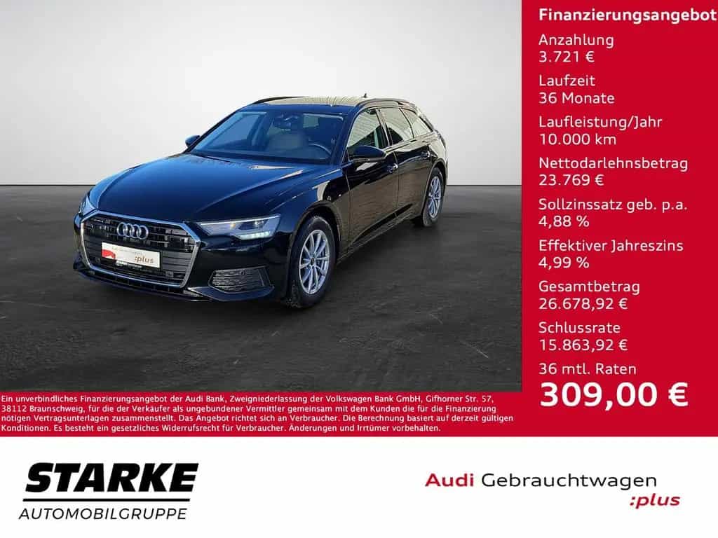 Audi A6 Avant 40 TDI S tronic quattro NaviPlus LED AH 03/2023-photo-0