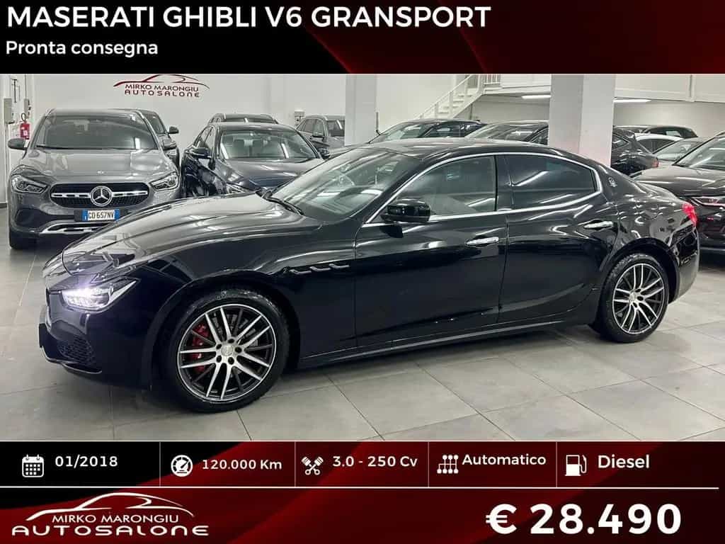 Maserati Ghibli V6 Gransport PROMO finanziabile 01/2018-photo-0