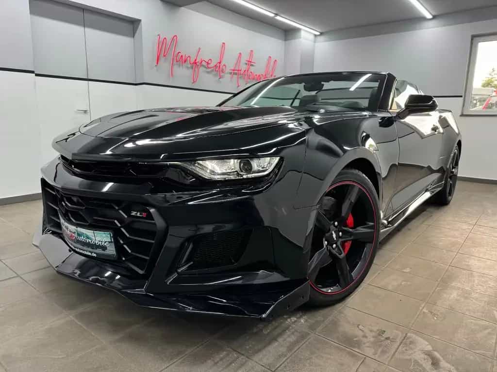 Chevrolet Camaro 6.2 2SS ZL1 Cabrio/Leder Rot/Memory/HUD 07/2019-photo-0