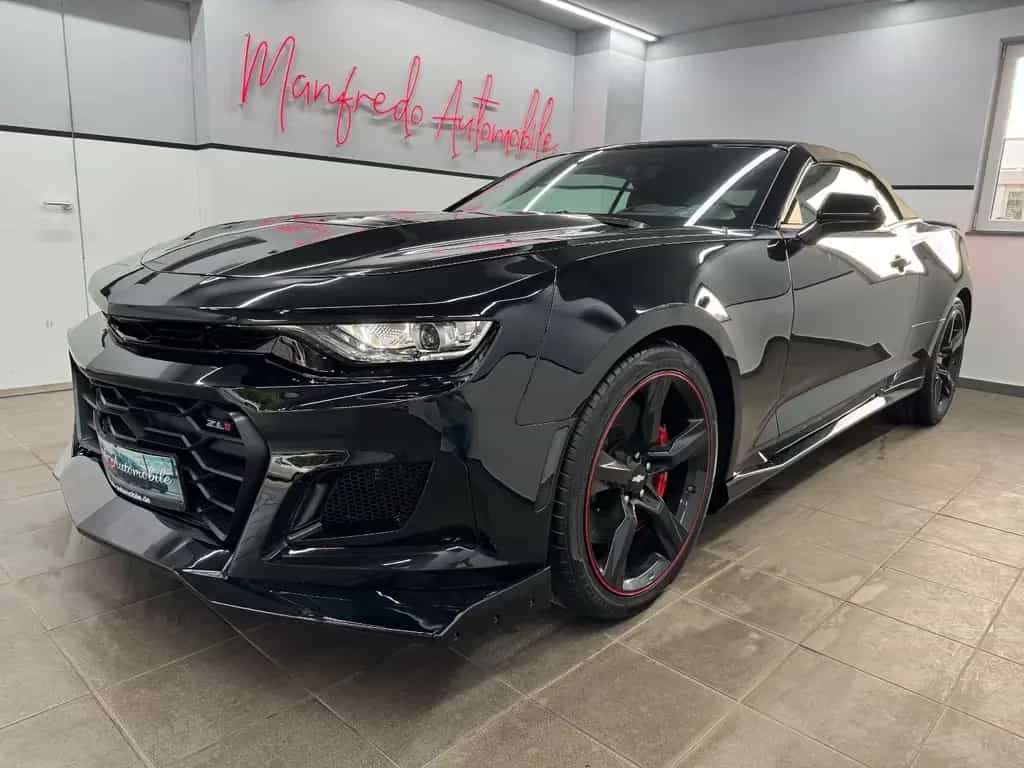 Chevrolet Camaro 6.2 2SS ZL1 Cabrio/Leder Rot/Memory/HUD 07/2019-photo-1