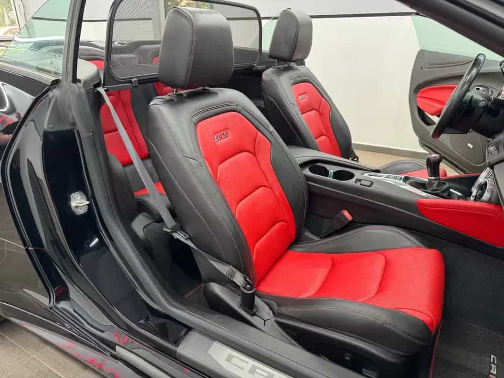 Chevrolet Camaro 6.2 2SS ZL1 Cabrio/Leder Rot/Memory/HUD 07/2019-photo-19