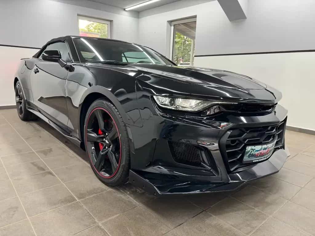 Chevrolet Camaro 6.2 2SS ZL1 Cabrio/Leder Rot/Memory/HUD 07/2019-photo-2