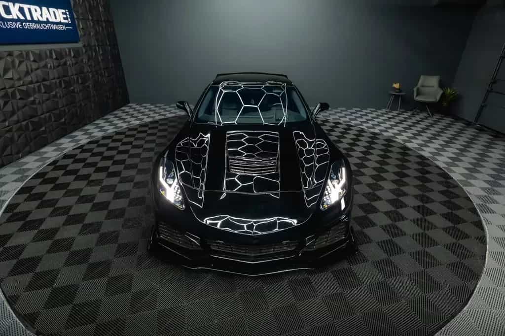 Corvette C7 6.2 V8 Stingray 3LT Z06-Design Targa Perform. 01/2018-photo-5