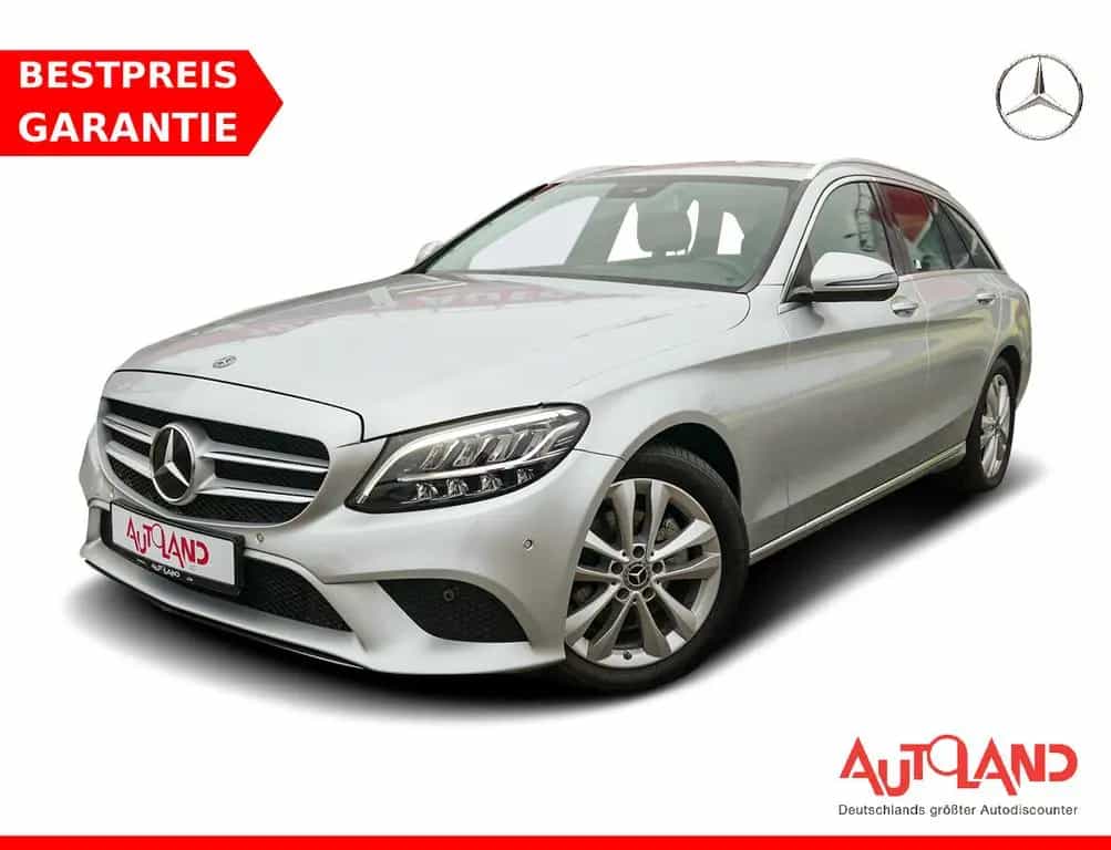 Mercedes-Benz C-Class T-Modell Avantgarde LED Navi PDC Tempomat 04/2020-photo-0
