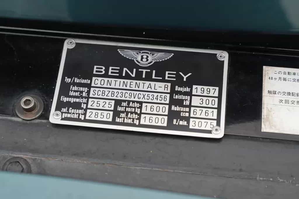 Bentley Continental R400    -1of6-Sammlerfahrzeug-Mulliner Park Ward 07/1998-photo-24