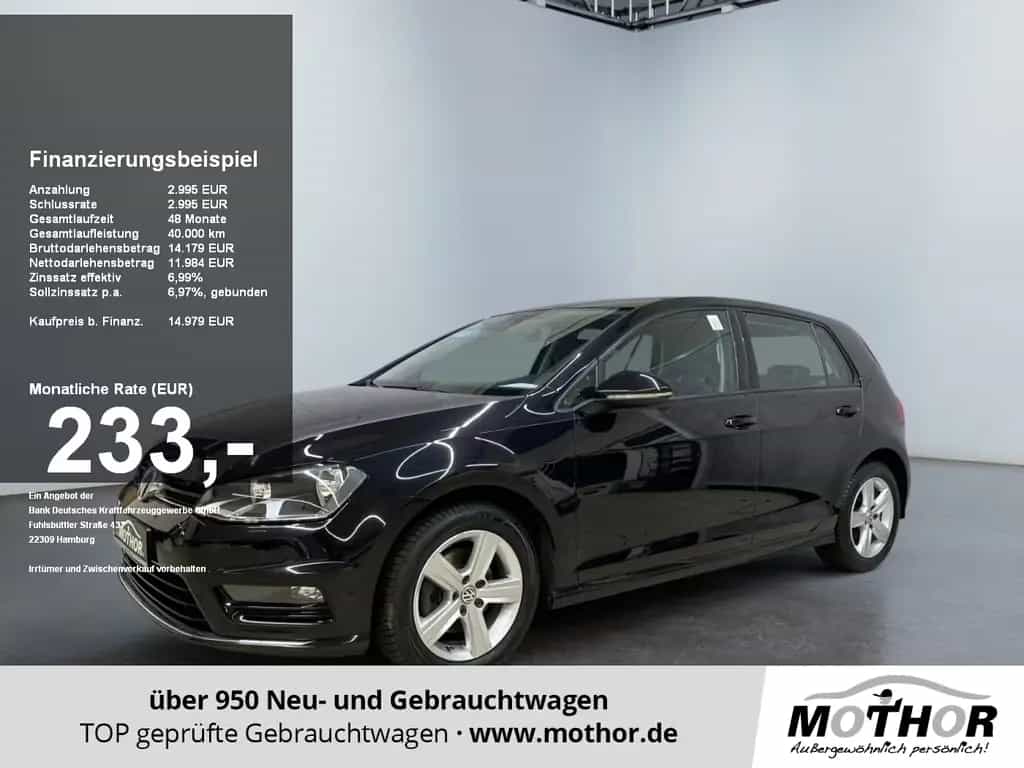 Volkswagen Golf VII Comfortline TDI RLine TeillederClimatr 06/2016-photo-0