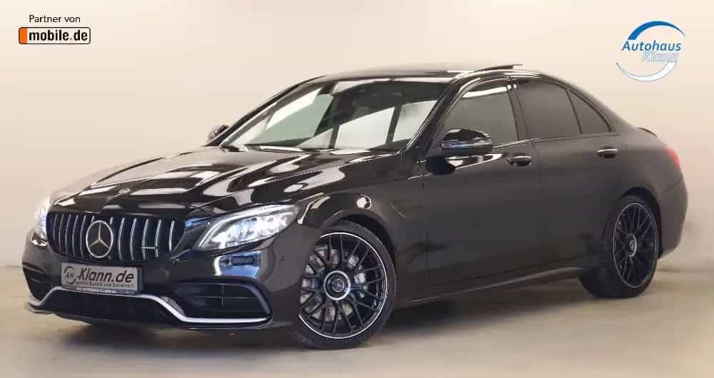 Mercedes-Benz C-Class 63 AMG 476PS Burmester PAGA Pano ACC 08/2019-photo-2