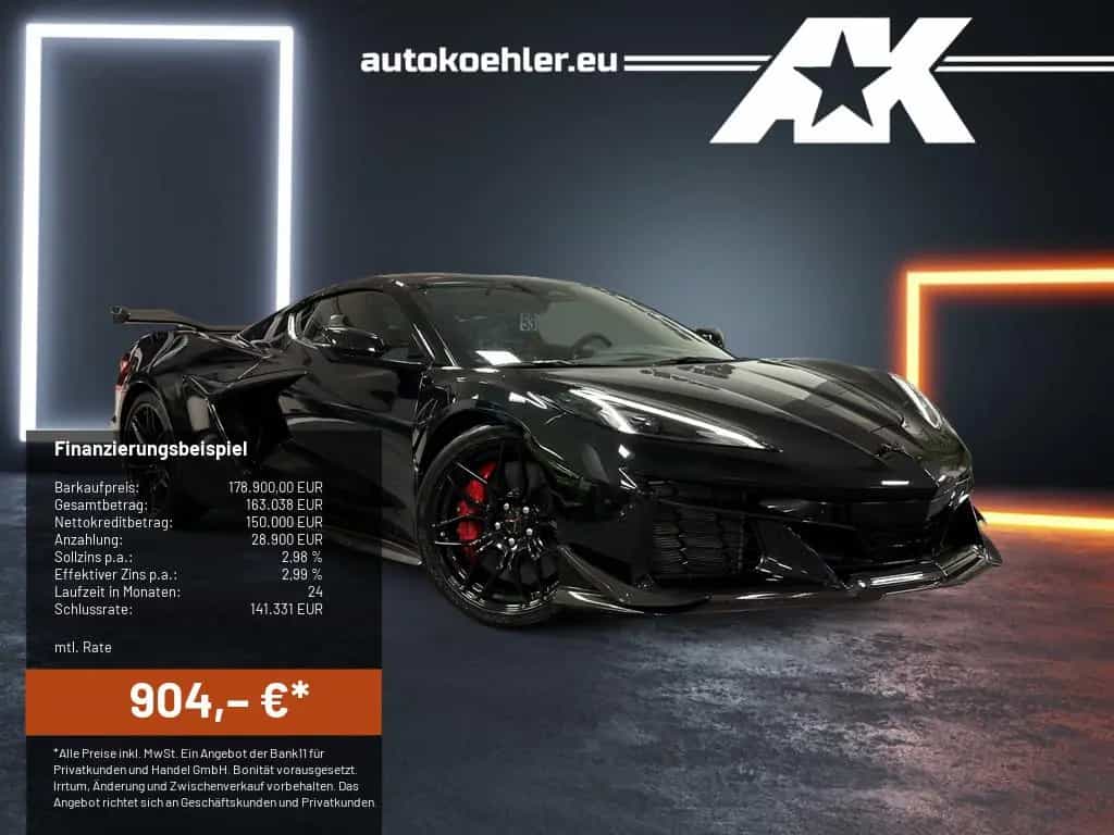 Corvette Z06 C8 Coupe Z07, Ceramic, Carbon, Lift, VOLL!!! null-photo-0
