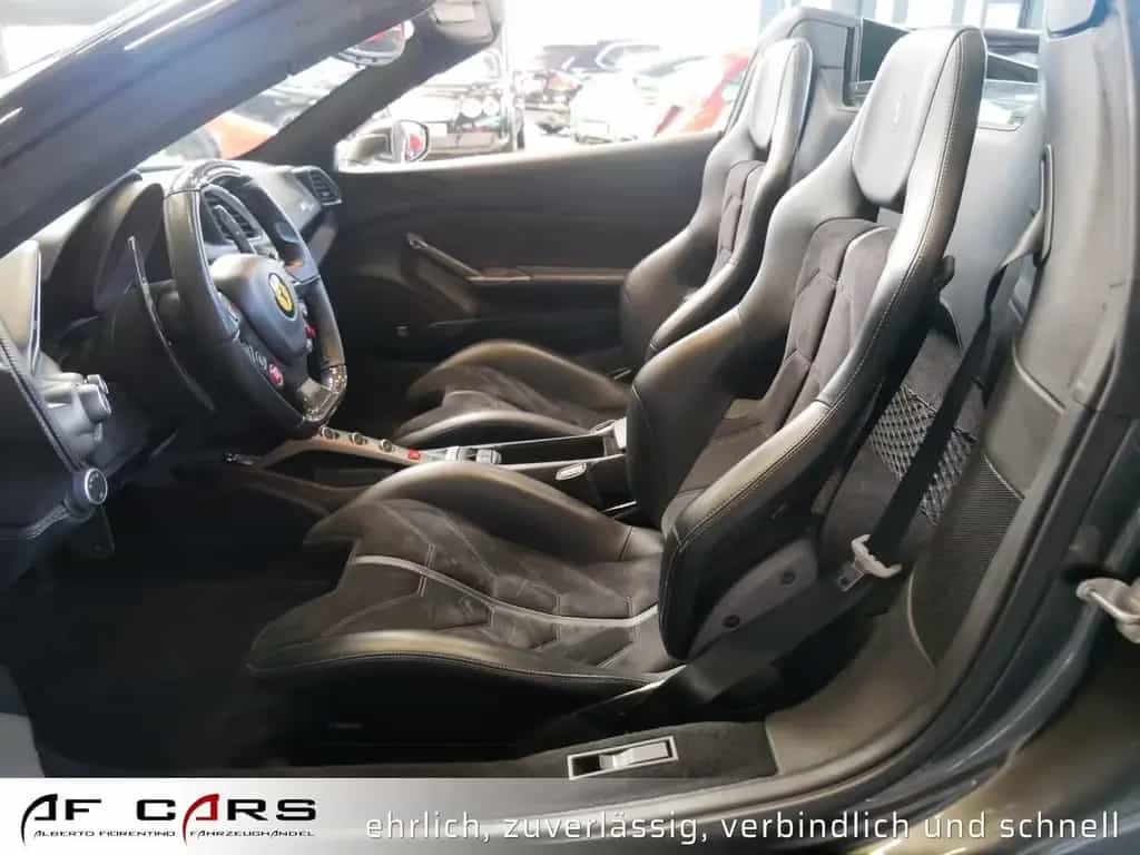 Ferrari 488 Spider Sport Abgas Kamera Carbon Lenkrad, Sc 07/2016-photo-11