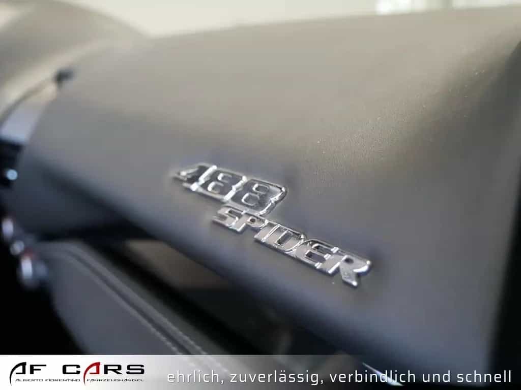 Ferrari 488 Spider Sport Abgas Kamera Carbon Lenkrad, Sc 07/2016-photo-13