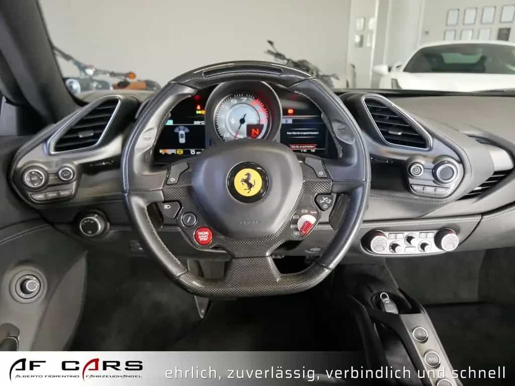 Ferrari 488 Spider Sport Abgas Kamera Carbon Lenkrad, Sc 07/2016-photo-32