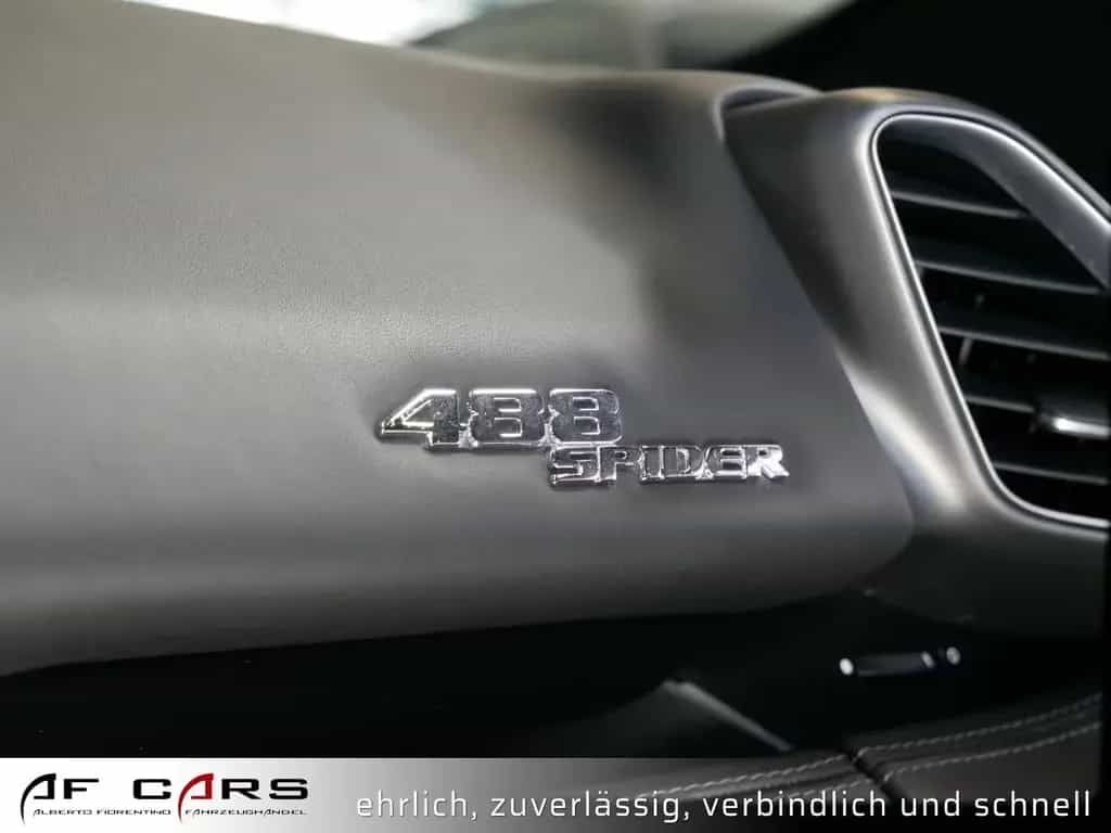 Ferrari 488 Spider Sport Abgas Kamera Carbon Lenkrad, Sc 07/2016-photo-38