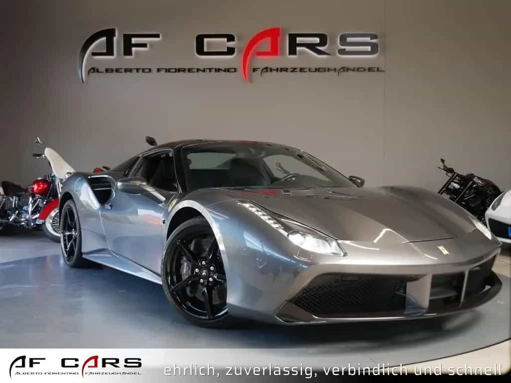 Ferrari 488 Spider Sport Abgas Kamera Carbon Lenkrad, Sc 07/2016-photo-4