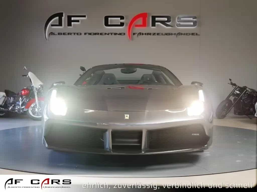Ferrari 488 Spider Sport Abgas Kamera Carbon Lenkrad, Sc 07/2016-photo-6