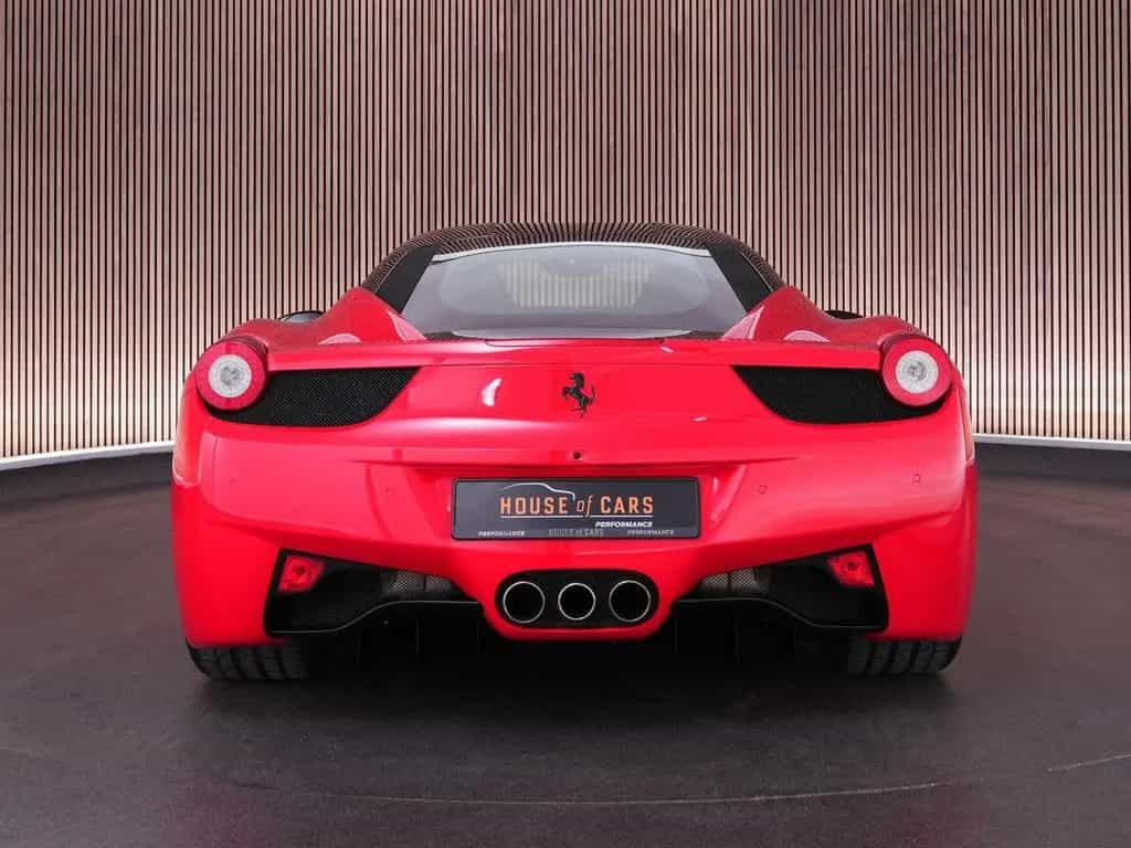 Ferrari 458 Italia 4.5 V8 |Rosso Scuderia|dealer onderho 07/2011-photo-6